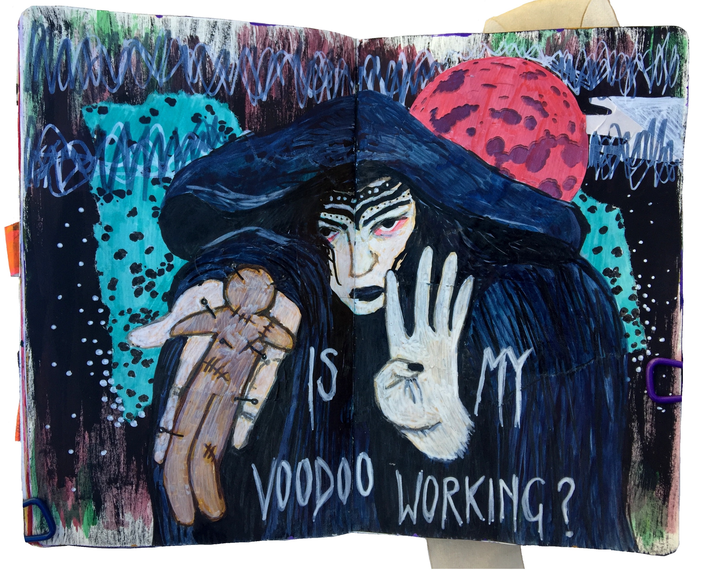 First Moleskine Journal (May 2016-March 2017)